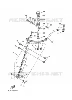 REMPOMP ACHTER voor Yamaha YFM660R 2001