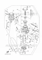 CARBURATEUR  voor Yamaha YFM660R 2001