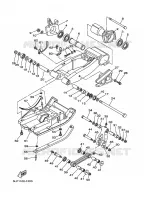 ACHTERBRUG voor Yamaha YFM660R 2001