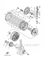STARTMOTOR KOPPELINGS voor Yamaha YFM660R 2001