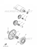 STARTMOTOR voor Yamaha YFM660R 2001