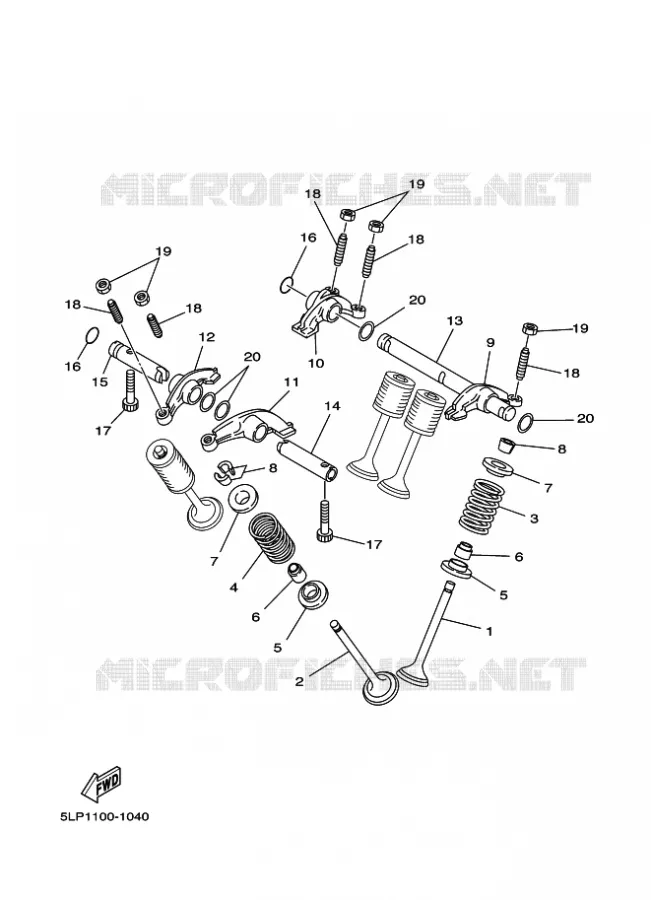 KLEPPEN Yamaha QUAD 660 2003 RAPTOR  YFM660R YFM660RR