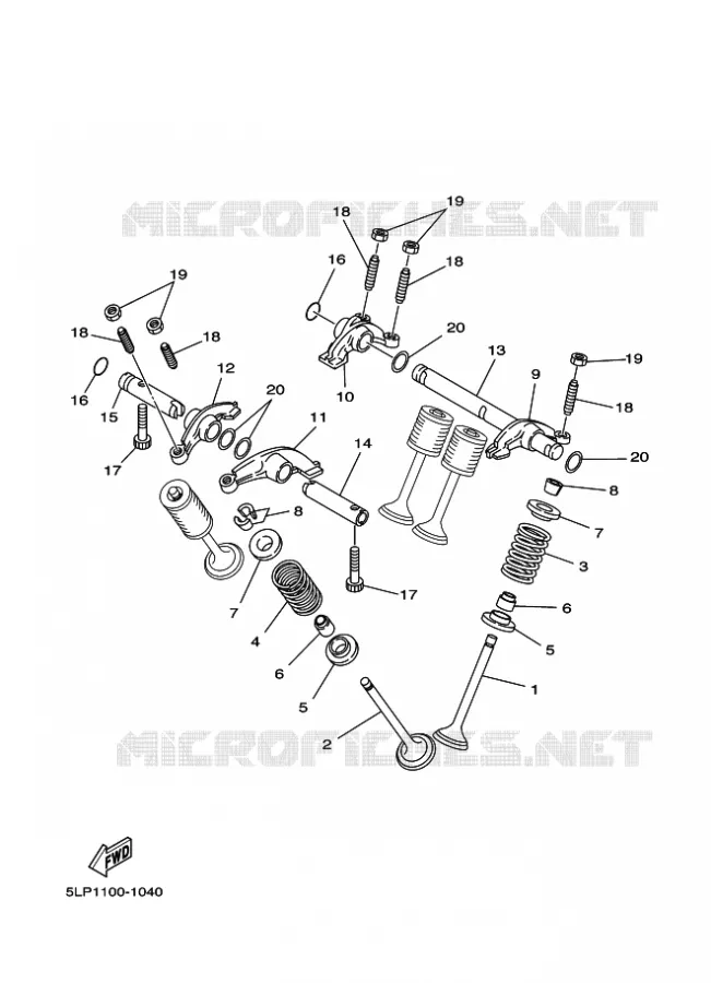 KLEPPEN Yamaha QUAD 660 2005 RAPTOR  YFM660R YFM660RT