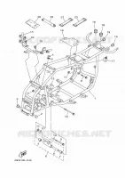 FRAME voor Yamaha RAPTOR 90 2010