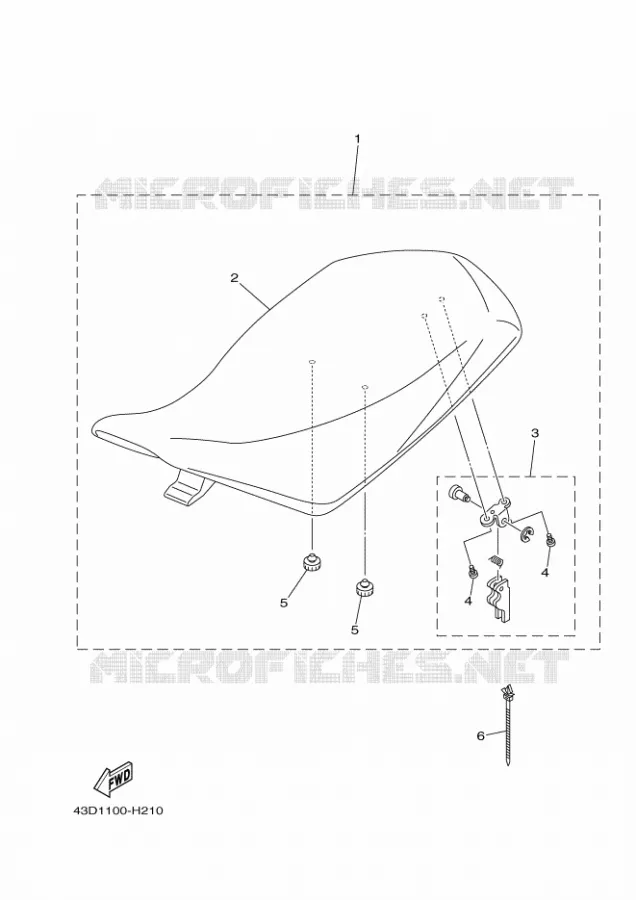 SELLE Yamaha QUAD 90 2011 RAPTOR  YFM90R