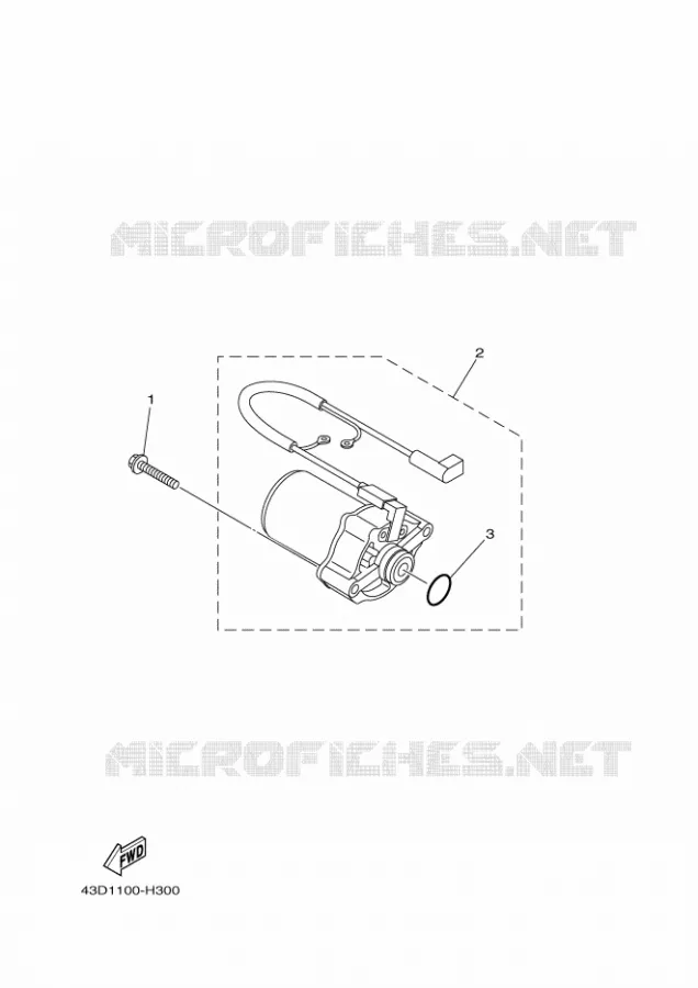 STARTMOTOR Yamaha QUAD 90 2011 RAPTOR  YFM90R