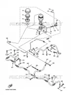 REMPOMP ACHTER voor Yamaha YXR660F 2006