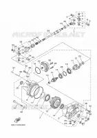 DIFFERENTIEEL VOOR voor Yamaha YXR700F 2008