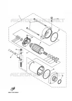 STARTMOTOR voor Yamaha YXR700F 2009