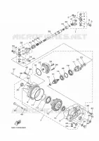 DIFFERENTIEEL VOOR voor Yamaha YXR700F 2009