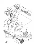 STARTMOTOR KOPPELINGS voor Yamaha YXR700F 2009