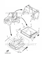 STICKER / LABEL 3 voor Yamaha YXR700F 2009