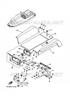 GUNWALE & MAT voor Yamaha FX700 1996