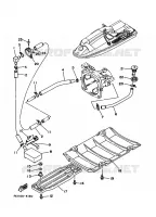 HULL & DECK voor Yamaha FX700 1996