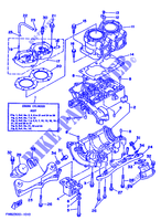 CILINDER / CARTERDELEN voor Yamaha MJ-650TX 1991