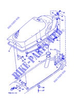 ENGINE HATCH voor Yamaha MJ-650TX 1991