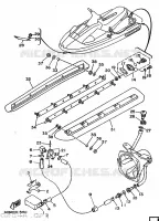 HULL & DECK voor Yamaha RA700A 1995
