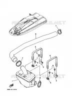UITLAAT 2 voor Yamaha SJ650 1992