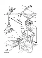 ELECTRISCH 2 voor Yamaha WRA650S 1990