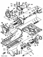 JET UNIT 1 voor Yamaha WRA650S 1990
