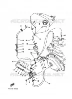 OLIEPOMP voor Yamaha WRA650S 1990