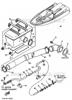 UITLAAT 2 voor Yamaha WRA650S 1990