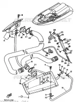 VENTILATION voor Yamaha WRA650S 1990