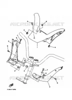 STUUR 2 voor Yamaha WRA650T  1996