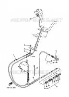 KABEL voor Yamaha WRB650R 1993