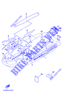 STICKER 2 / GEREEDSCHAPSET voor Yamaha WVT700 1996