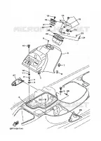 ENGINE HATCH 1 voor Yamaha GP760V 1997