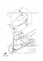 ENGINE HATCH 2 voor Yamaha GP760V 1997