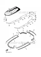 GUNWALE & MAT voor Yamaha GP760V 1997