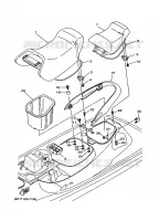 ZADEL / VERGRENDELING voor Yamaha GP760V 1997