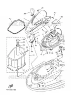 ENGINE HATCH 2 voor Yamaha XA800A-A  2002