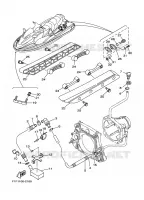 HULL & DECK voor Yamaha XA800A-A  2002