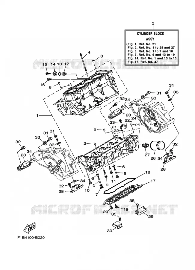 CARTERDELEN Yamaha WAVERUNNER 1000 2004 FZ  ENG FOR FZ1000A