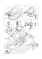ZADEL / VERGRENDELING voor Yamaha FX1000 2005