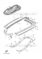 GUNWALE & MAT voor Yamaha FX1000-A  2002