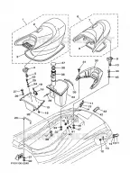 ZADEL / VERGRENDELING voor Yamaha FX1000-A  2002