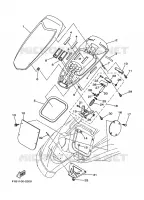 ENGINE HATCH 2 voor Yamaha FX1000-B  2003