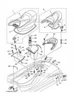 ZADEL / VERGRENDELING voor Yamaha FX1100  2004
