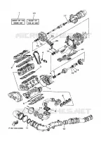 REPARATIESET 1 voor Yamaha FX1100B-E 2006