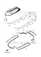 GUNWALE & MAT voor Yamaha GP1200X 1999