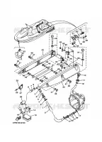 HULL & DECK voor Yamaha GP1200X 1999