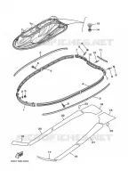 GUNWALE & MAT voor Yamaha XA1200 2003