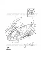 STICKER 1 / GEREEDSCHAPSET voor Yamaha XL1200X 1999