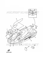 STICKER 2 / GEREEDSCHAPSET voor Yamaha XL1200X 1999