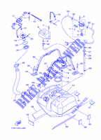 BENZINE TANK voor Yamaha FB1800A-M 2013