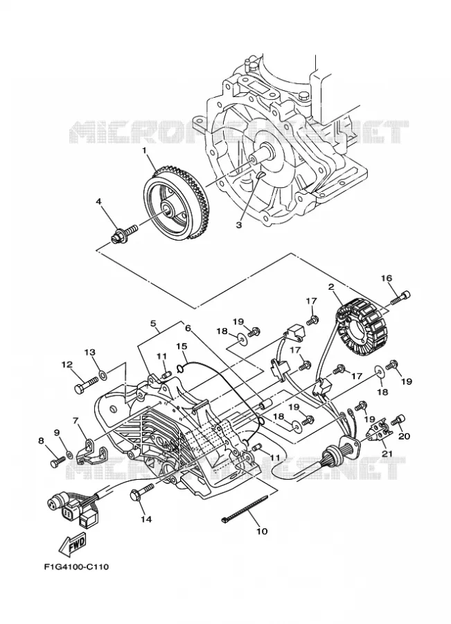 DYNAMO Yamaha WAVERUNNER 1300 2008 JET  GP1300-G